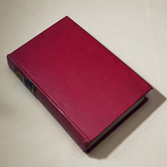 Libro Lord Randolph Churchill, de Winston Churchill, encuadernado en tela roja